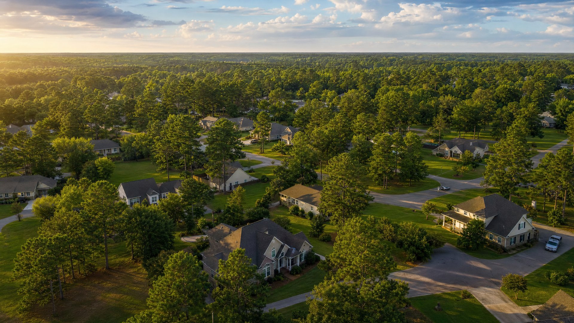 Mississippi Gulf Coast neighborhood served by Yard Boys Property Solutions